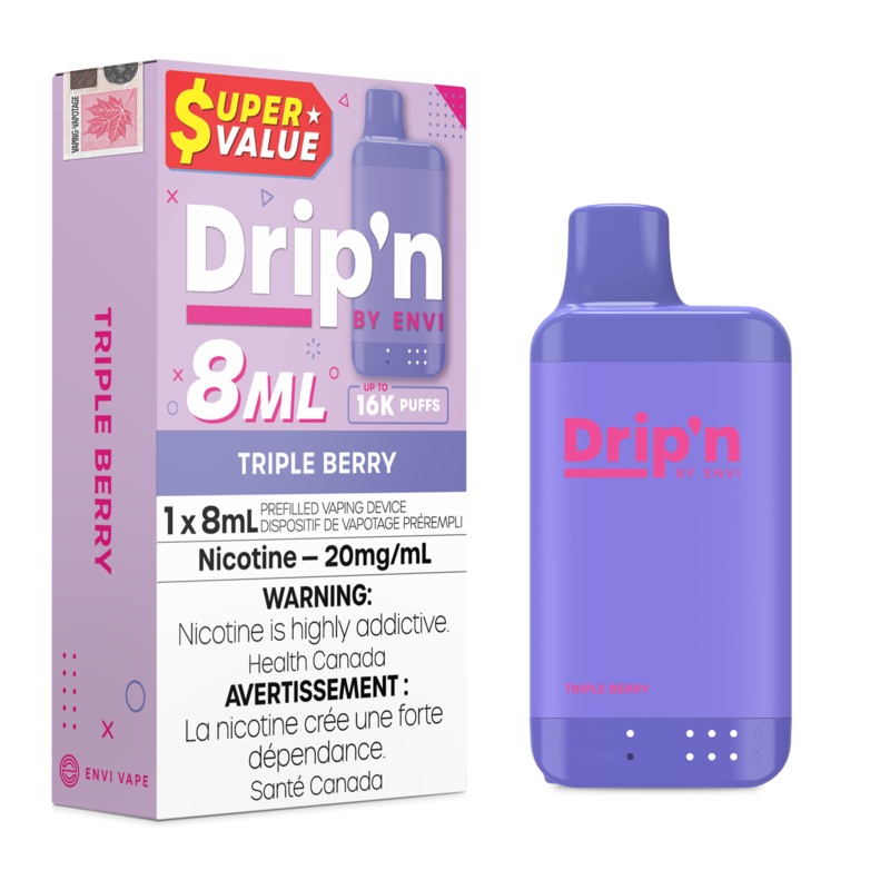 Drip’n 8ML – Triple Berry [MB]