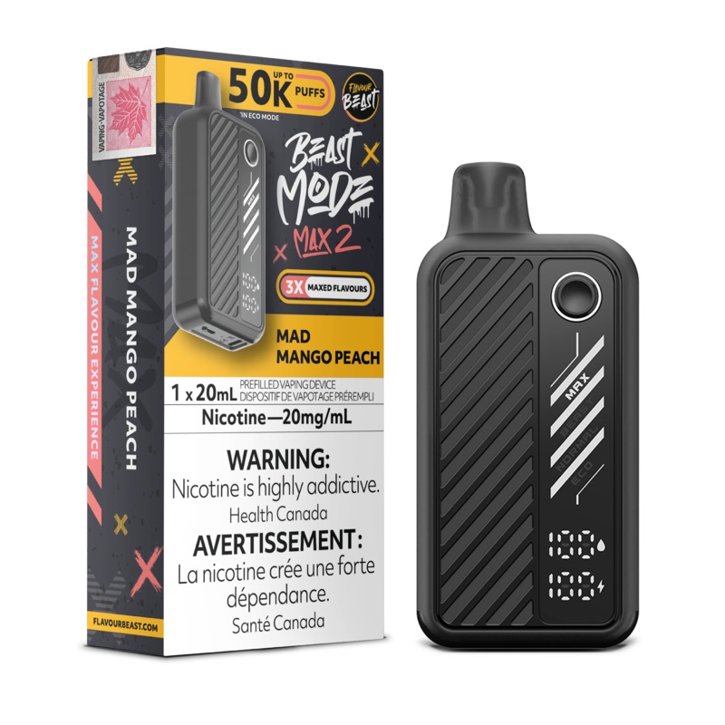 Flavour Beast Beast Mode Max 2 – Mad Mango Peach [MB]