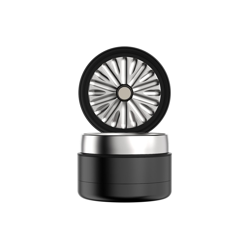 Flower Mill – Next-Gen Premium 2.5 Stainless Series – Black