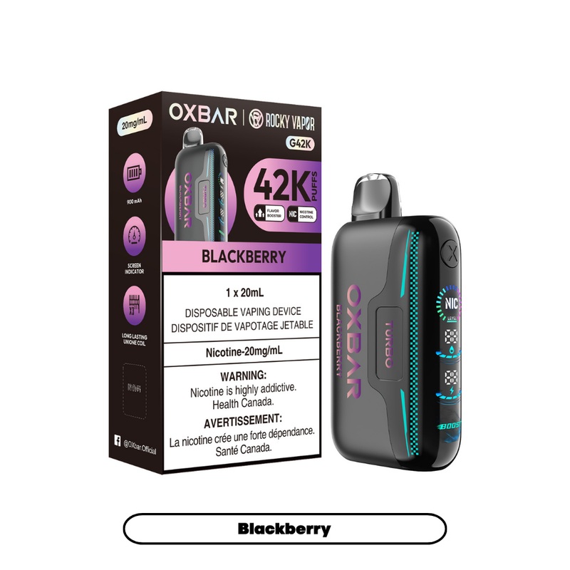 OXBAR G42K – Blackberry [FED]|20 mg|20 mL