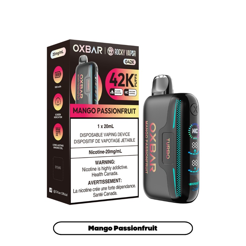 OXBAR G42K – Mango Passionfruit [FED]