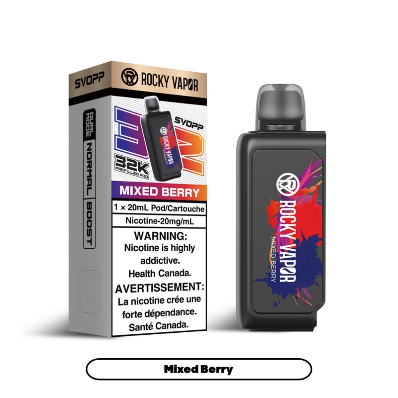 OXBAR x Rocky Vapor SVOPP 32K – Mixed Berry [MB]