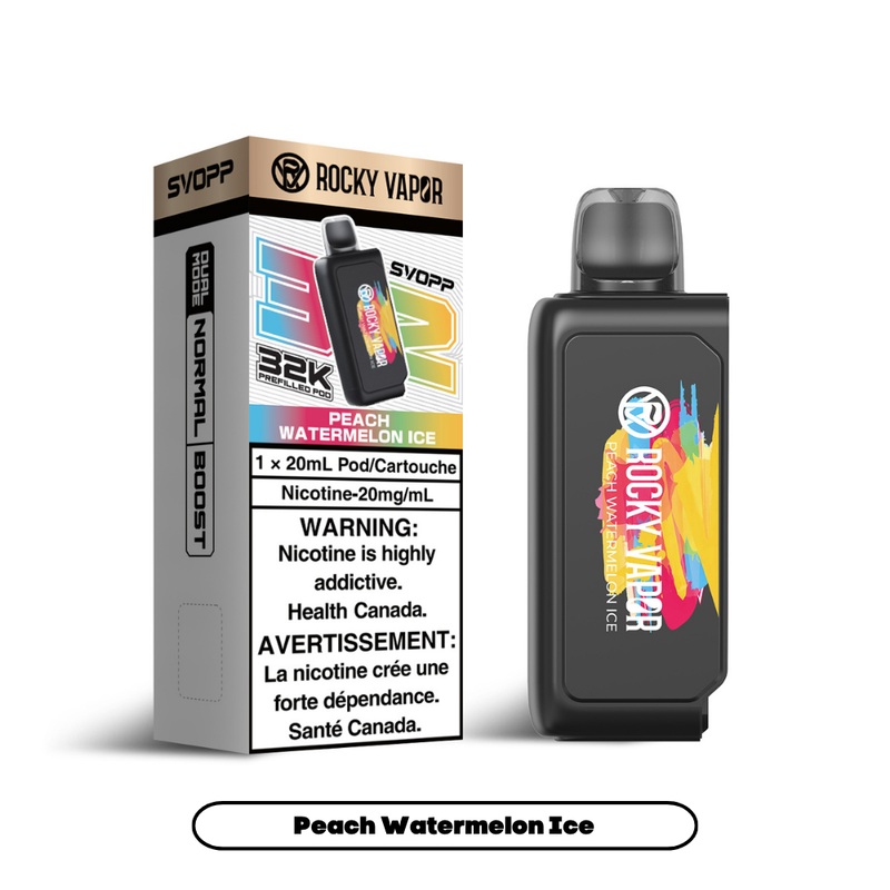 OXBAR x Rocky Vapor SVOPP 32K – Peach Watermelon Ice [MB]