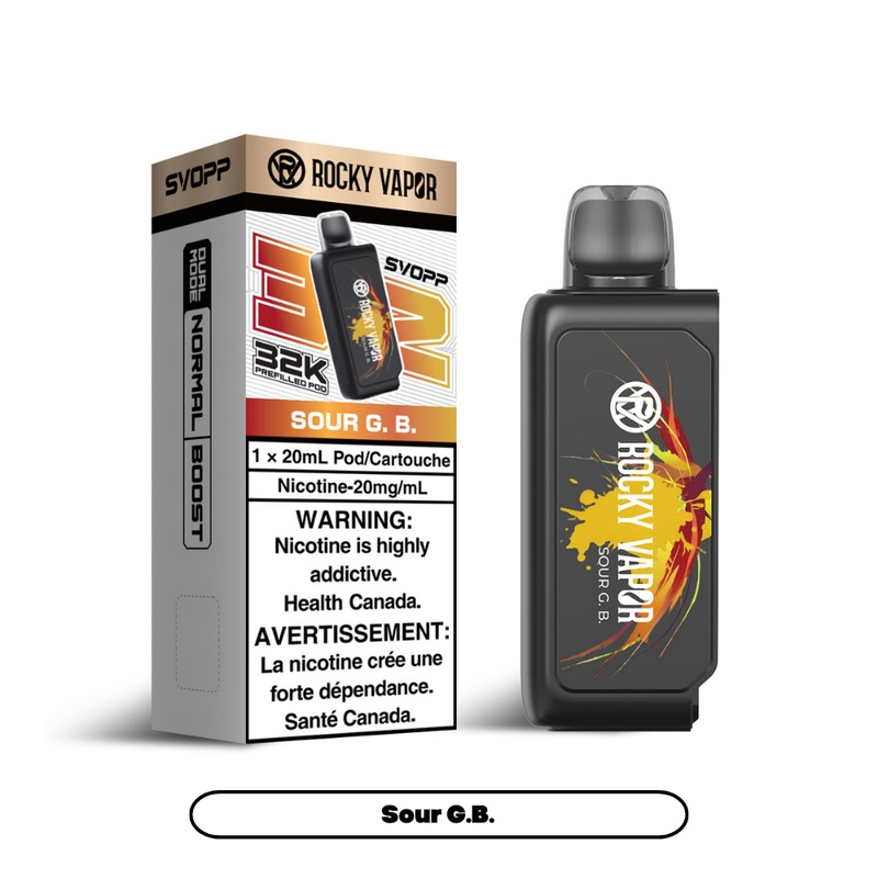 OXBAR x Rocky Vapor SVOPP 32K – Sour GB [MB]