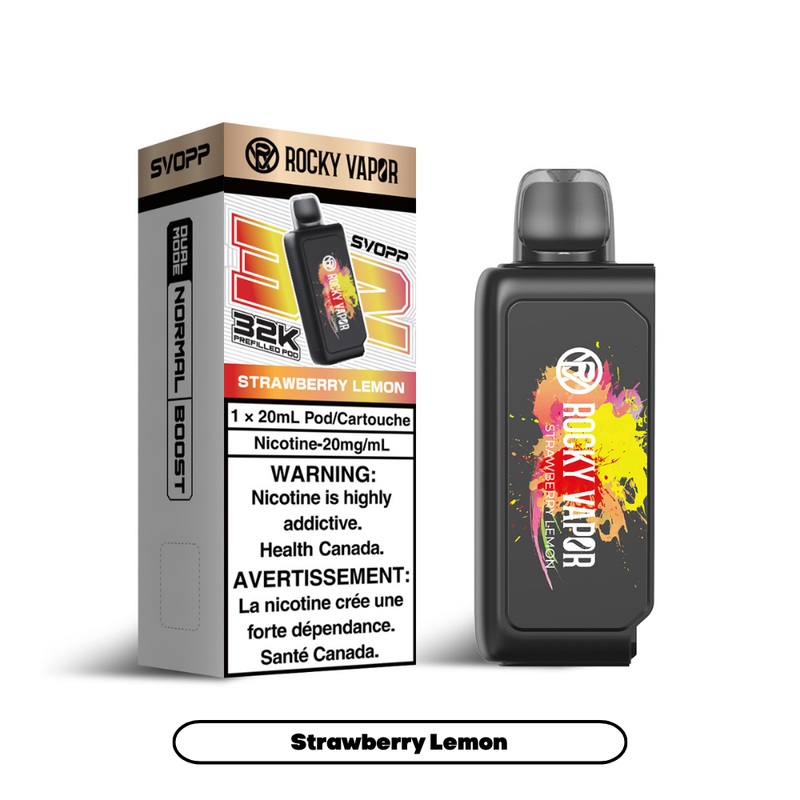 OXBAR x Rocky Vapor SVOPP 32K – Strawberry Lemon [MB]