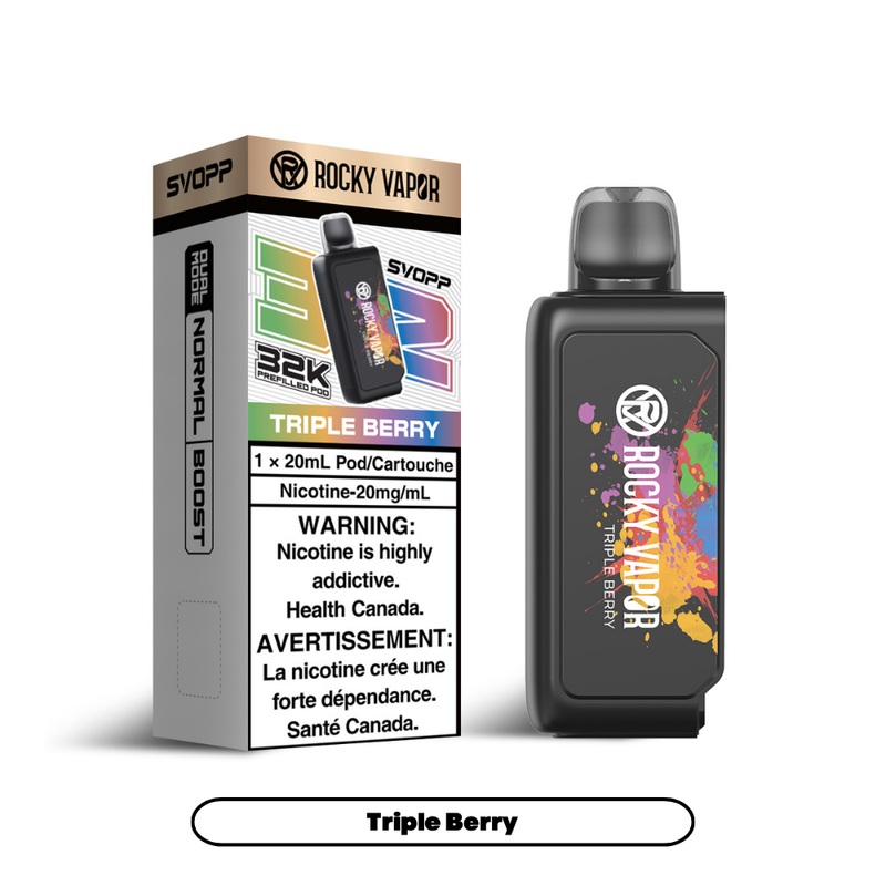 OXBAR x Rocky Vapor SVOPP 32K – Triple Berry [MB]