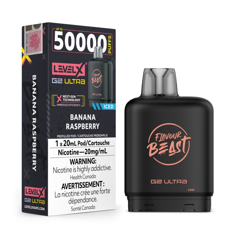 Level X Ultra – Banana Raspberry Ice [MB]