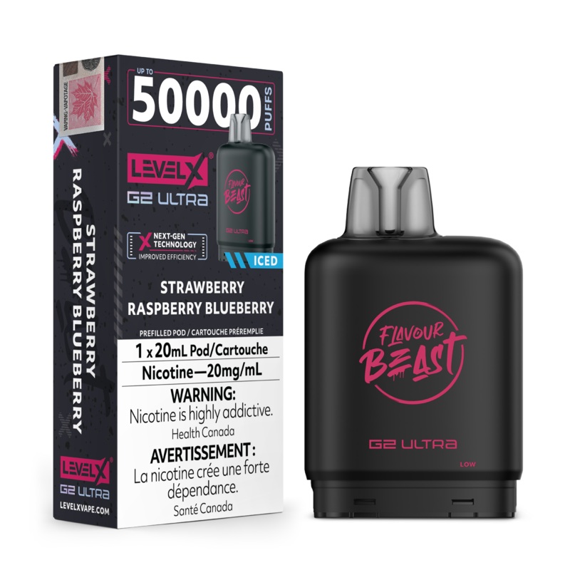 Level X Ultra – Strawberry Raspberry Blueberry Ice [MB]