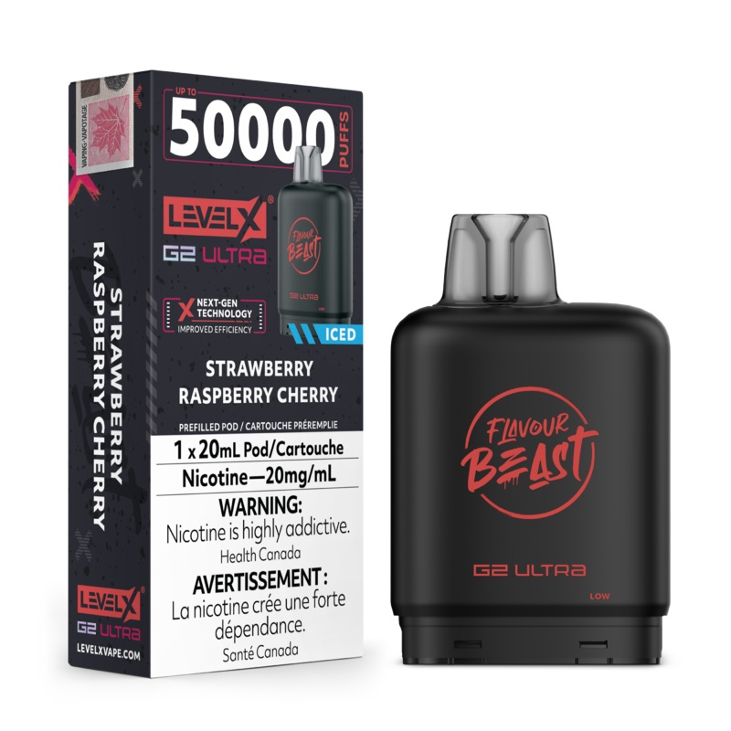 Level X Ultra – Strawberry Raspberry Cherry Iced [MB]