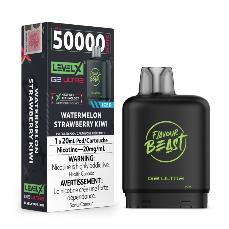 Level X Ultra – Watermelon Strawberry Kiwi Ice [MB]