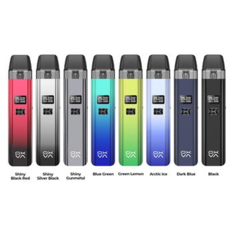 OXVA – XLIM Pod Kit (CRC)|Shiny Gunmetal|Dark Blue