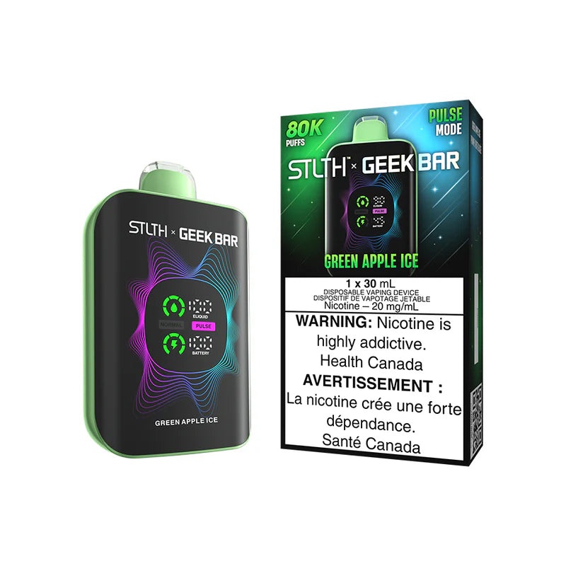 STLTH x GeekBar – Green Apple Ice [MB]