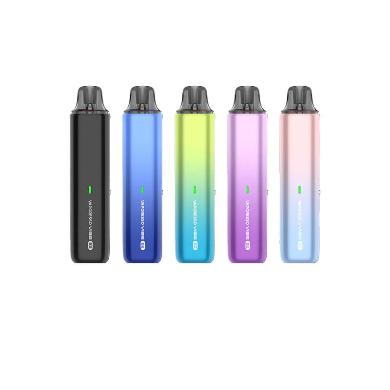 Vaporesso – Vibe SE Kit|Black|Frozen Mint|Blue|Ice Cream Pink|Grape Purple