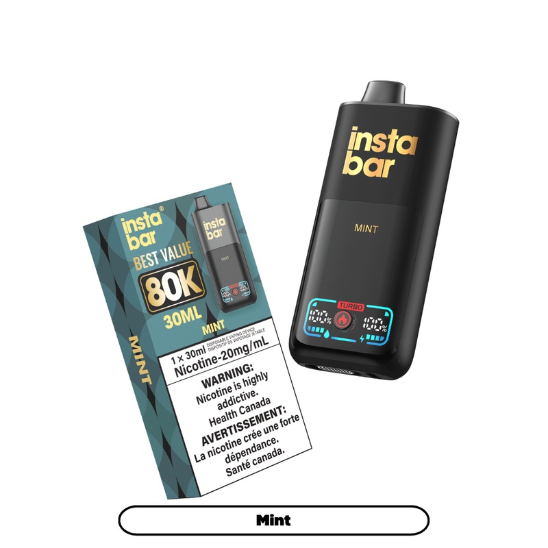 Insta Bar 80K – Mint [MB]|20 mg|30 mL