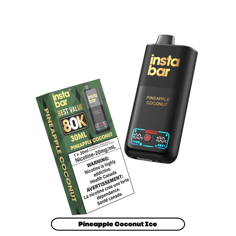 Insta Bar 80K – Pineapple Coconut Ice [MB]