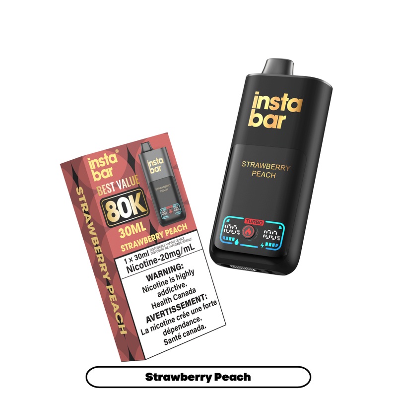 Insta Bar 80K – Strawberry Peach [MB]