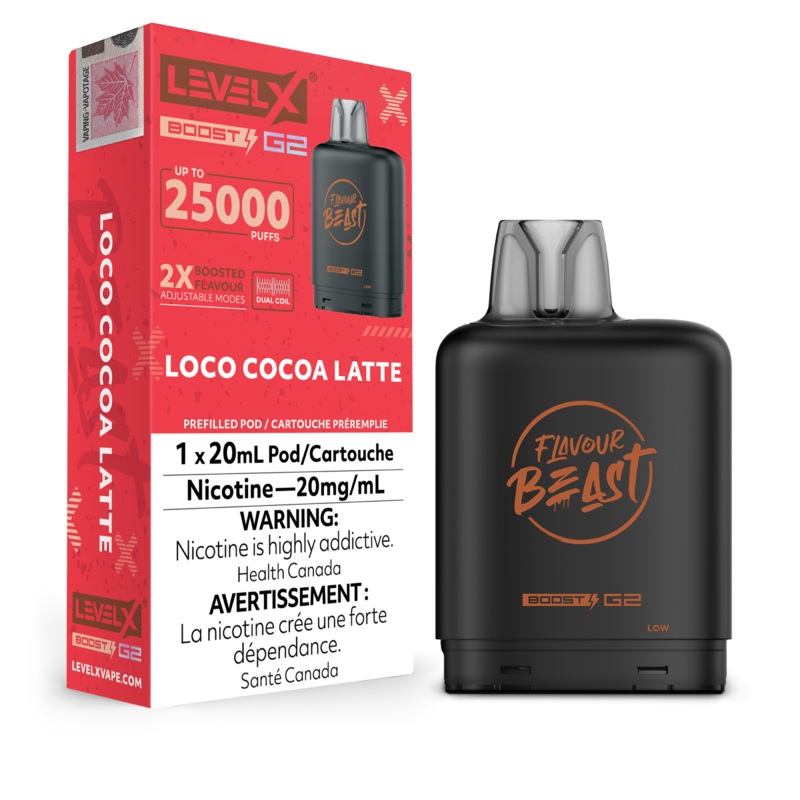 Level X Boost – Loco Cocoa Latte [FED]