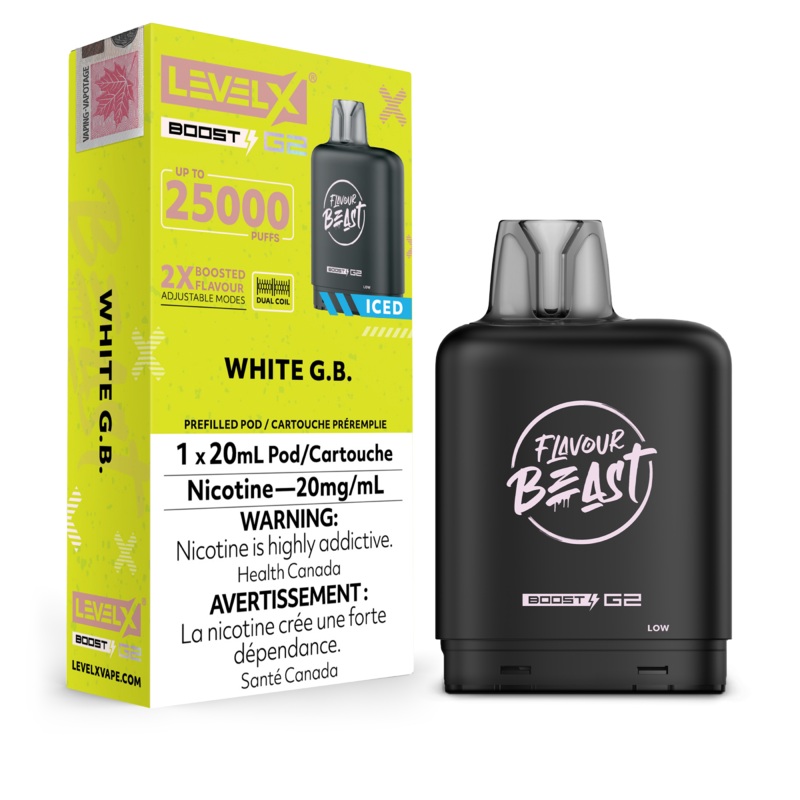 Level X Boost – White G.B. [FED]