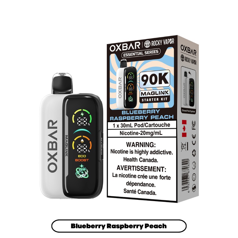 Oxbar Maglink – Blueberry Raspberry Peach Starter Kit [MB]