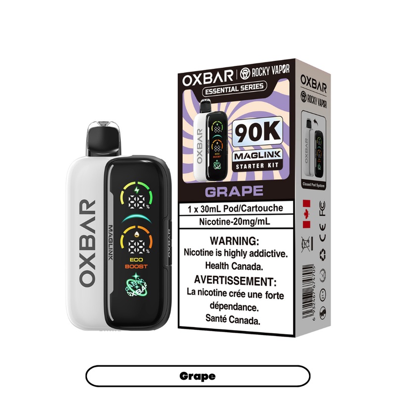 Oxbar Maglink – Grape Starter Kit [MB]