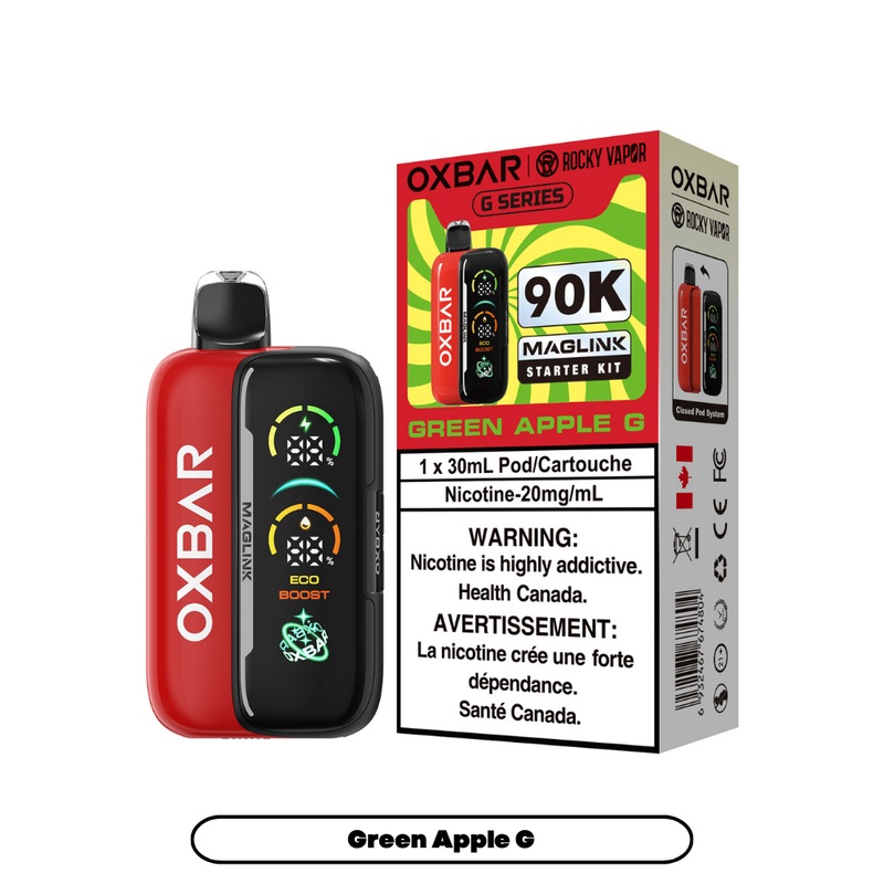 Oxbar Maglink – Green Apple G Starter Kit [MB]