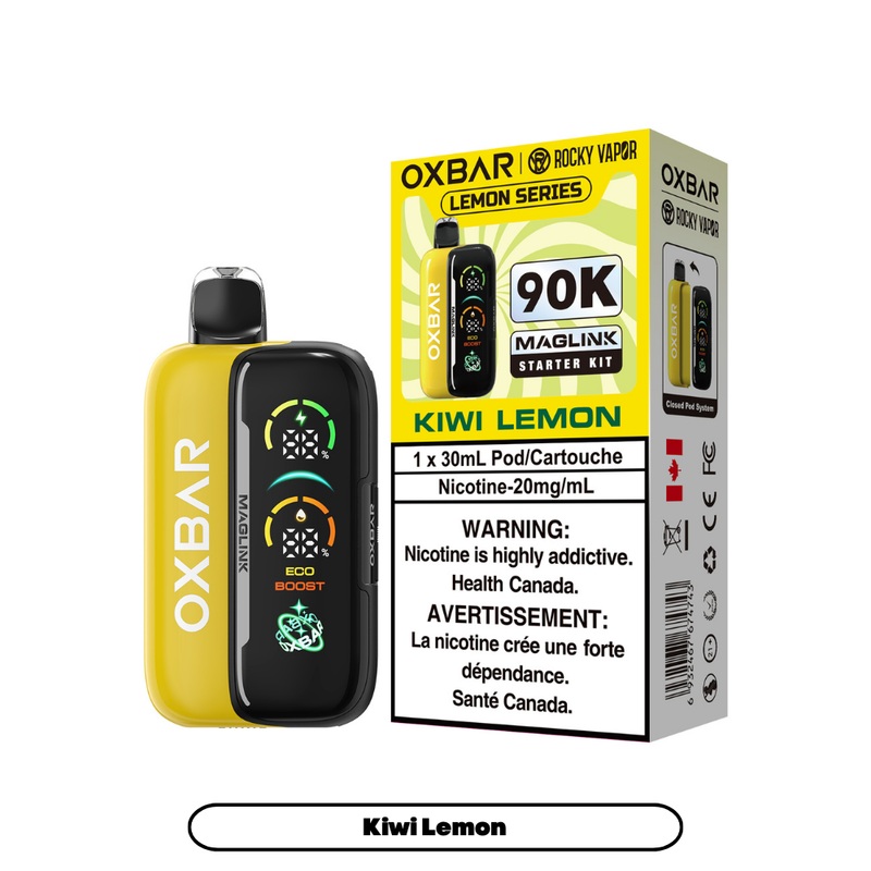 Oxbar Maglink – Kiwi Lemon Starter Kit [MB]