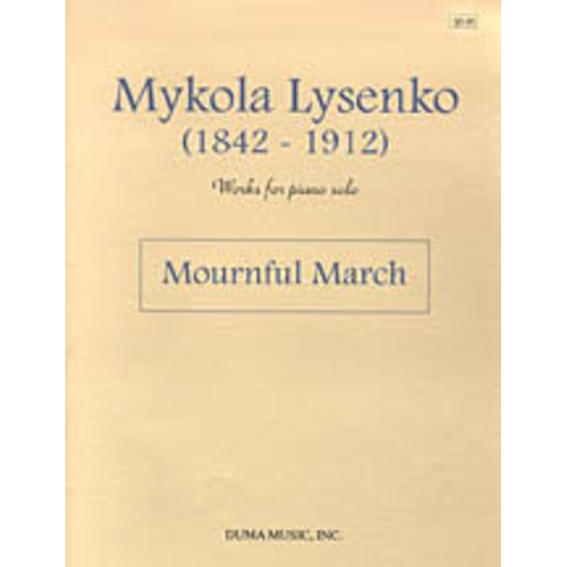Mournful March – Works for Piano solo