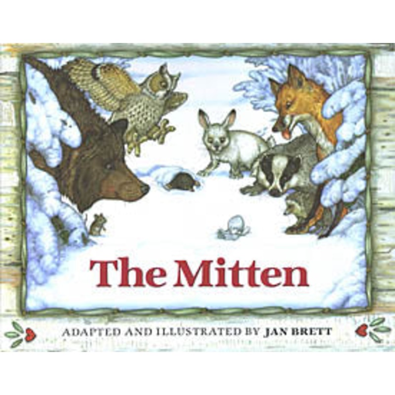 The Mitten Large Board Book Edition