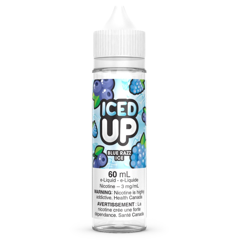 Blue Razz Ice|60mL|0mg|3mg|6mg|12mg