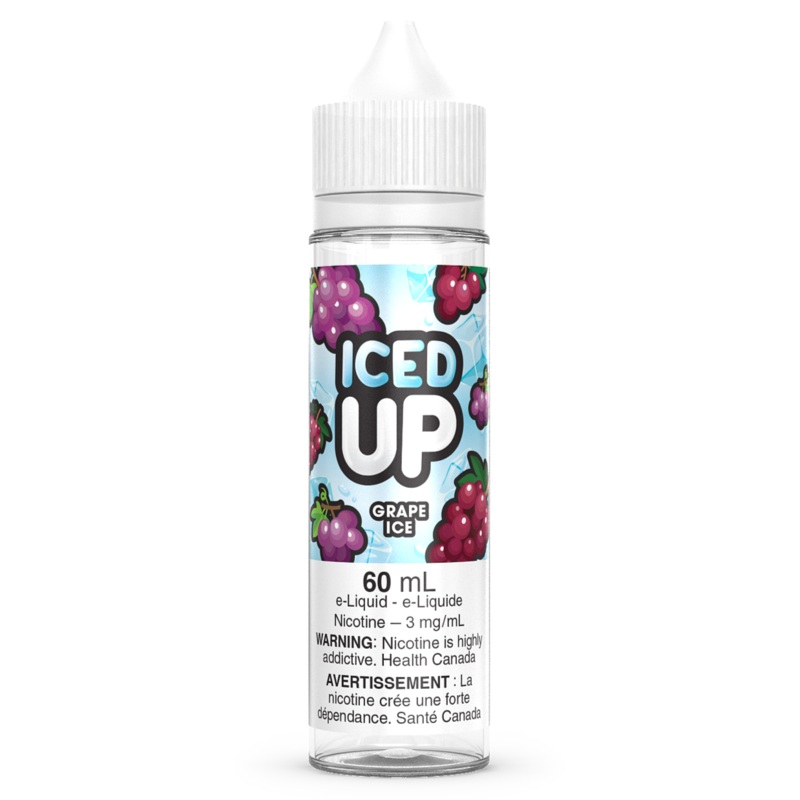 Grape Ice|60mL|0mg|3mg|6mg|12mg