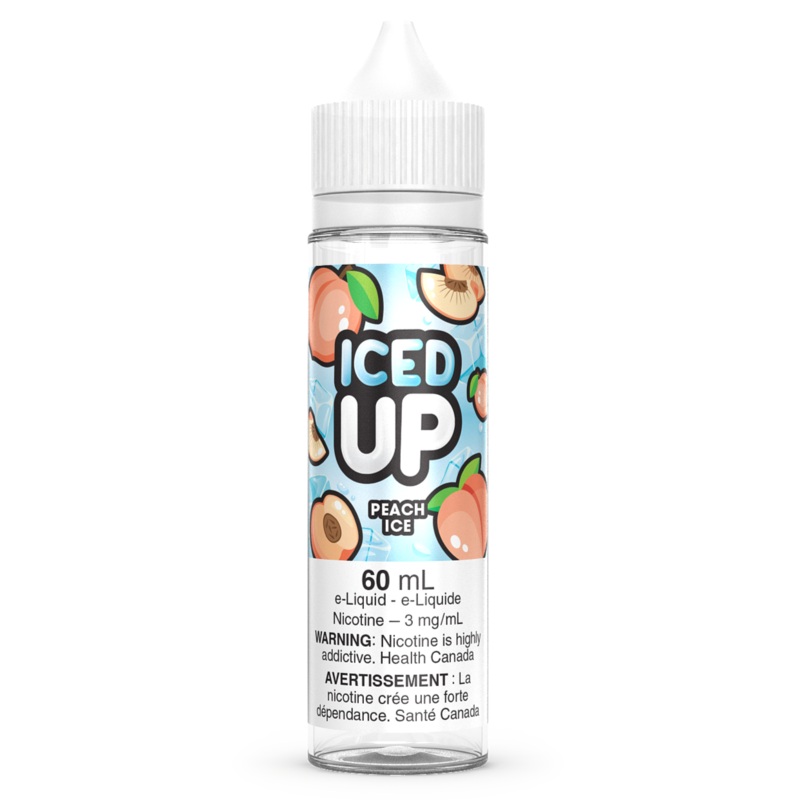 Peach Ice|60mL|0mg|3mg|6mg|12mg