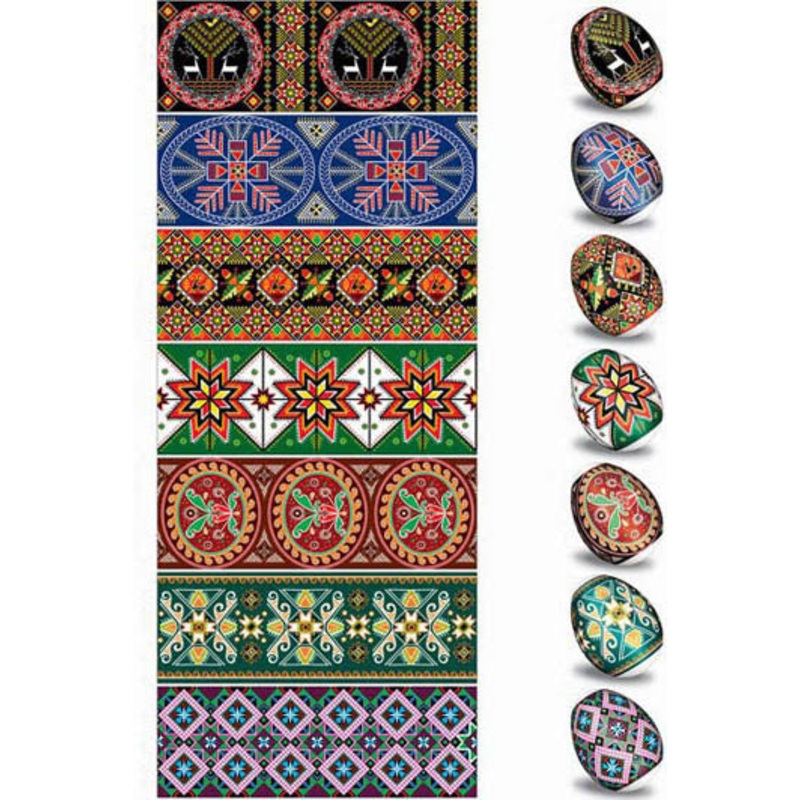Traditional Ukrainian Design Egg Sleeves