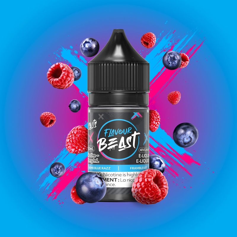 Bomb Blue Razz Salt|30mL|10mg|20mg