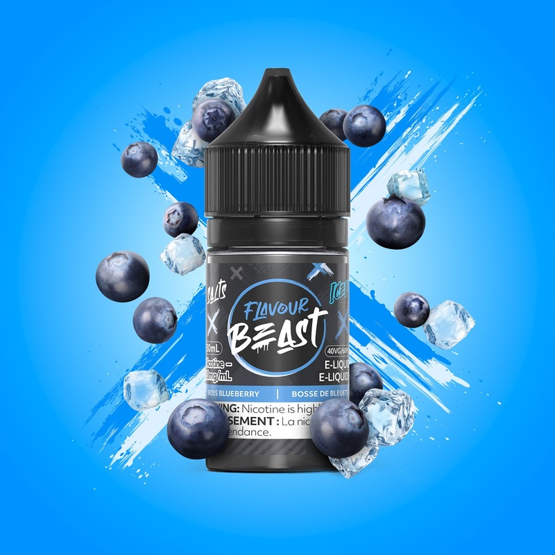 Boss Blueberry Iced Salt|30mL|10mg|20mg