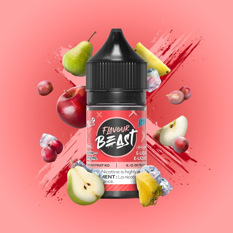 Famous Fruit KO Iced Salt|30mL|10mg|20mg