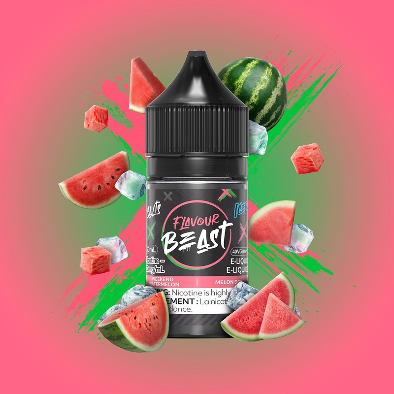 Weekend Watermelon Iced Salt|30mL|10mg|20mg