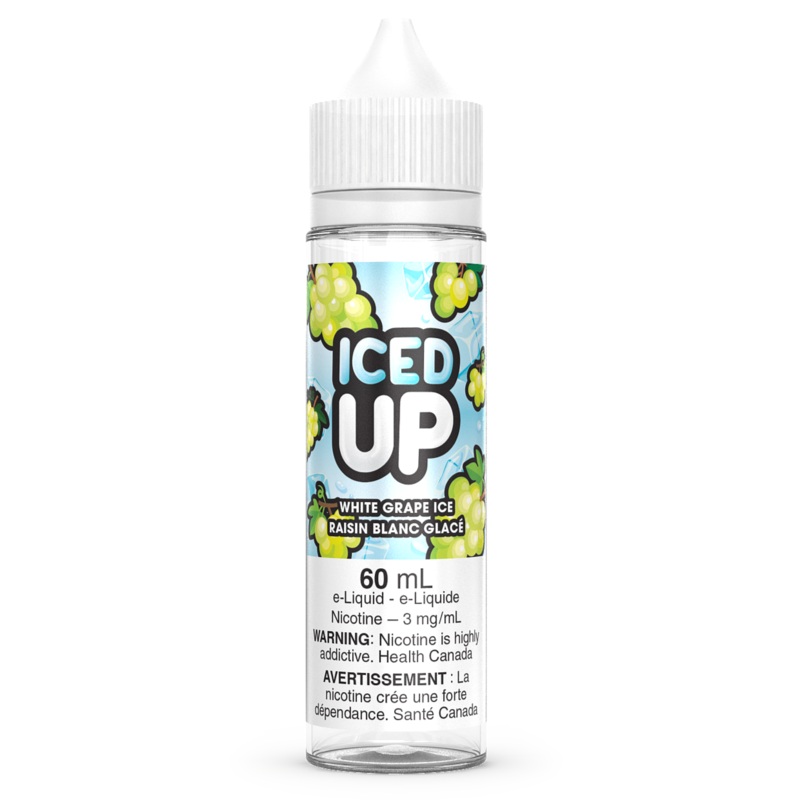 White Grape Ice|60mL|0mg|3mg|6mg