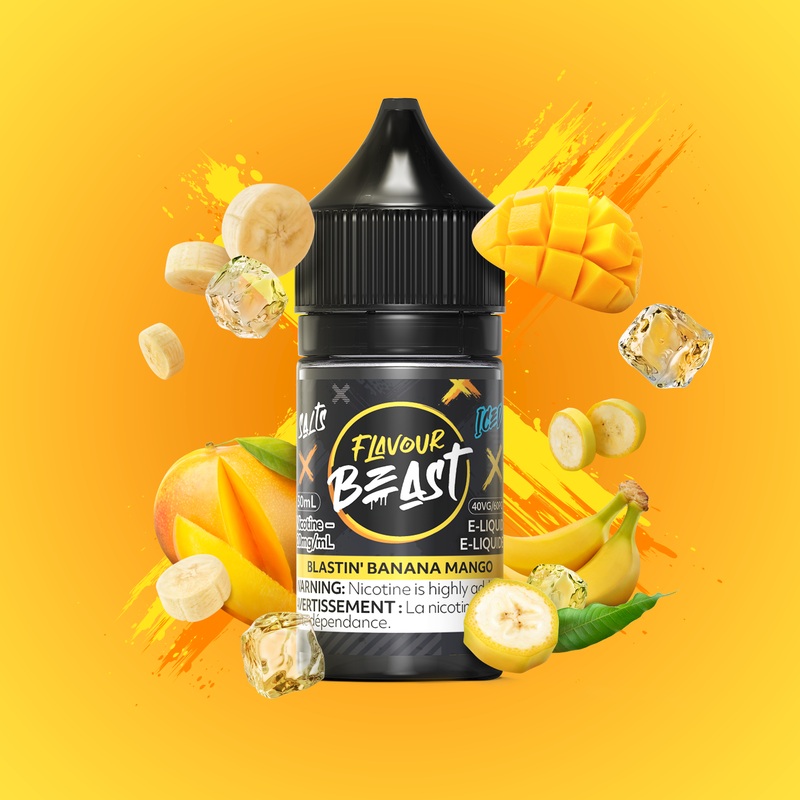 Blastin’ Banana Mango Iced Salt