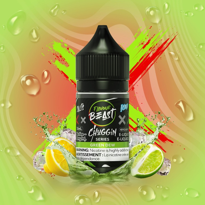 Chuggin’ Green Dew Iced Salt
