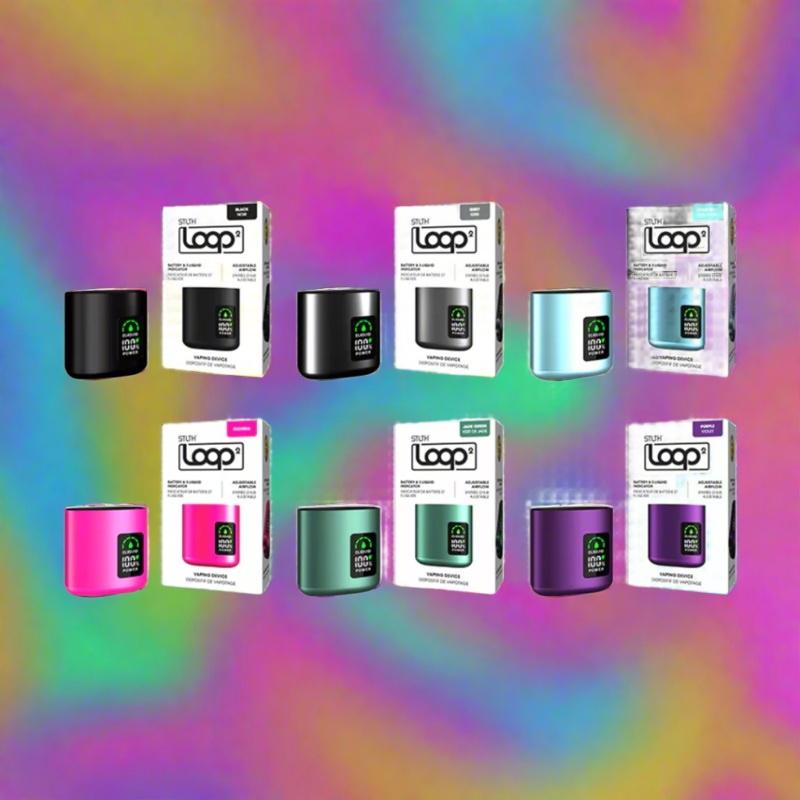 STLTH Loop 2 Device|Aqua Blue|Black|Fuchsia|Grey|Jade Green|Purple|*LIMITED EDITION* Gold|*LIMITED EDITION* Pearl White