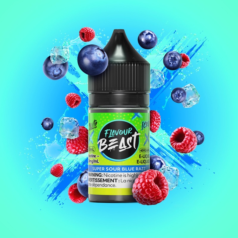 Super Sour Blue Razz Salt|30mL|10mg|20mg