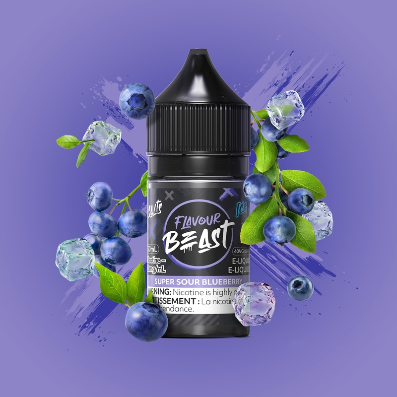 Super Sour Blueberry Iced Salt