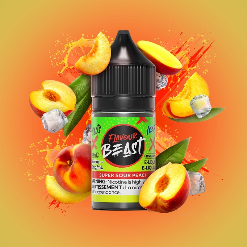 Super Sour Peach Salt|30mL|10mg|20mg