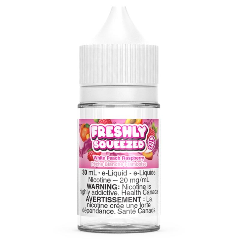 White Peach Raspberry Salt|30mL|12mg|20mg