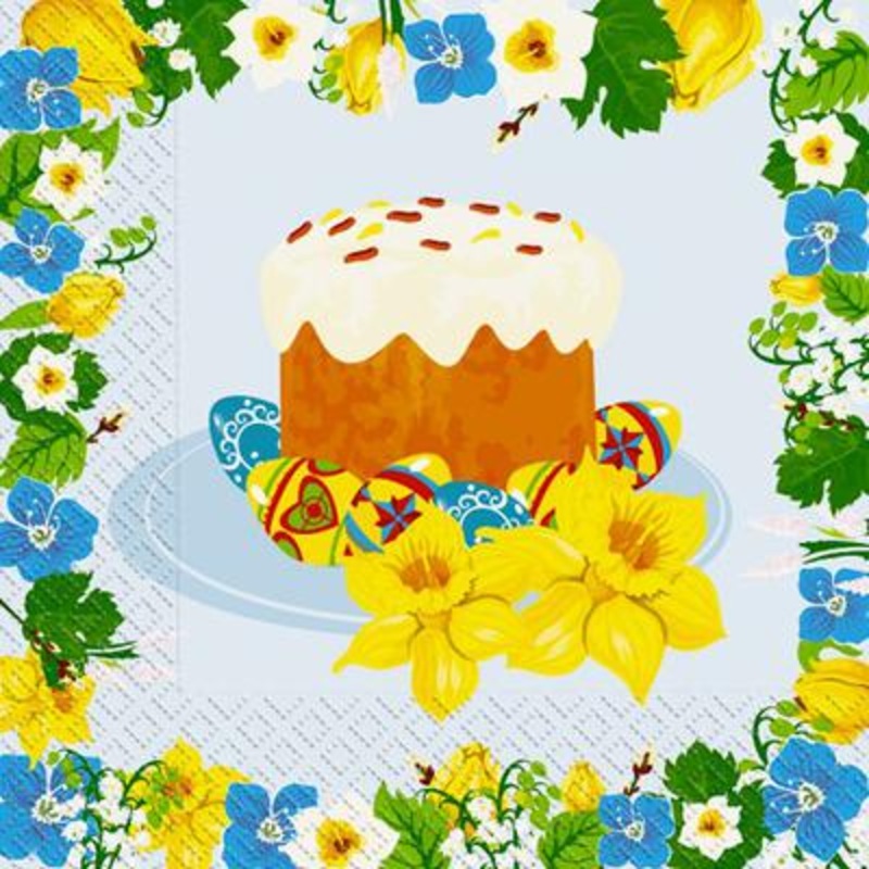 Pasochka Easter Napkins 13×13|ca|us|intl