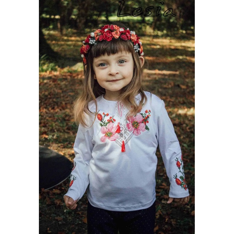 Girls Rosehip long-sl shirt|92|104|116|128|140|152|ca|us|intl