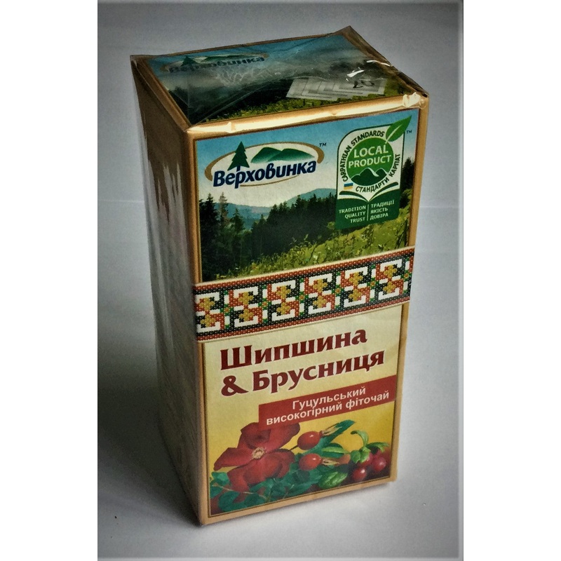 Verkhovyna Shypshyna-Brusnytsja Tea (Rosehip & Cowberry)