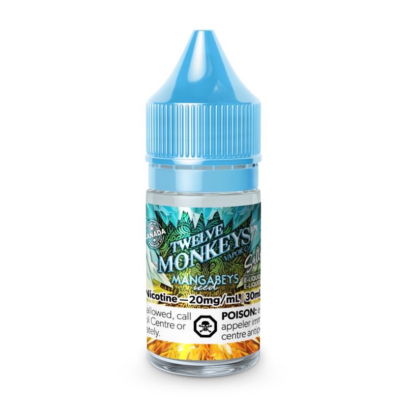 Mangabeys Iced Nic Salt|10mg (Provincial Excise Product)|20mg (Provincial Excise Product)