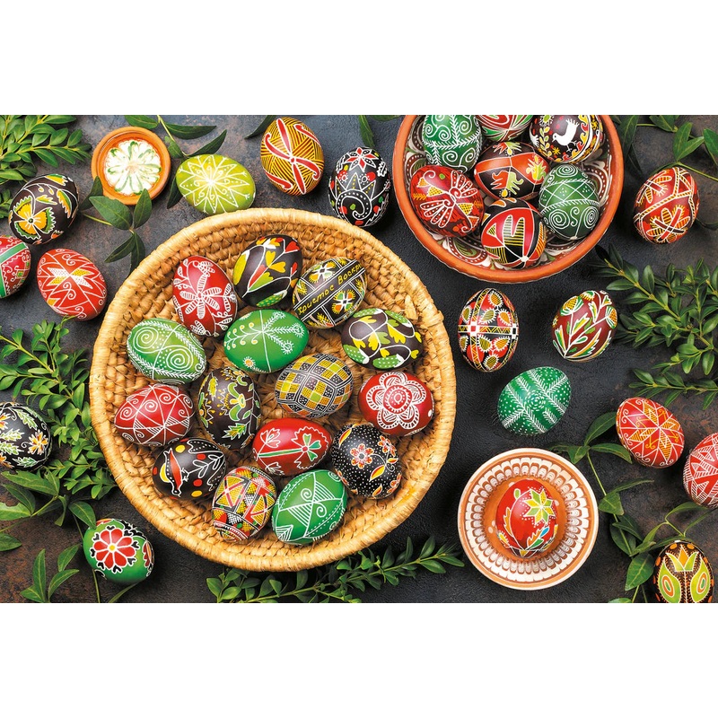 Pysanky. Ukrainian Easter Eggs – Puzzle
