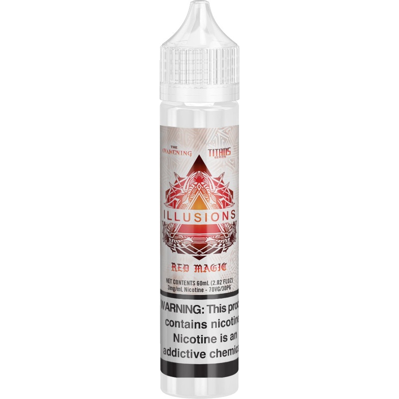 Red Magic|3mg (Provincial Excise Product)|6mg (Provincial Excise Product)|10mg Nic Salt (Provincial Excise Product)|20mg Nic Salt (Provincial Excise Product)|60ml|30ml